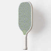 Sagegroene Pickleball Paddle met Monogram  (Links)