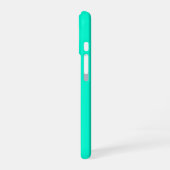Sagegroene Strepen iPhone 16 Hoesje (Linkerkant)