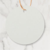 Sagegroene Toile De Juoy Nesting Feestje Bedankjes Labels (Achterkant)