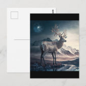 Sagerendieren Briefkaart (Voorkant / Achterkant)