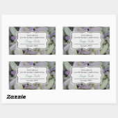 Sagezout of andere sage-conserven op het etiket st (Vel)