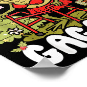 Sagging But Still Gagging Frog Funny Cringe Meme C Poster (Hoek)