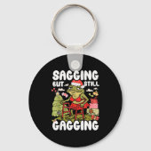 Sagging But Still Gagging Frog Funny Cringe Meme C Sleutelhanger (Voorkant)