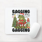 Sagging But Still Gagging, Funny Christmas Meme Muismat (Met muis)