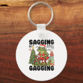 Sagging But Still Gagging, Funny Christmas Meme  Sleutelhanger (Voorkant)