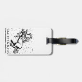 Saggitarius Birthday Year Astrological Zodiac Sign Bagagelabel (Achterkant horizontaal)