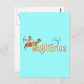 Saggitarius Briefkaart (Voorkant / Achterkant)