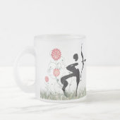 Saggitarius Frosted Glass Mok (Links)