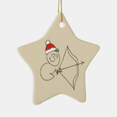 Saggitarius Gebied Astrologie Cute Tekening Ce Keramisch Ornament (Rechts)