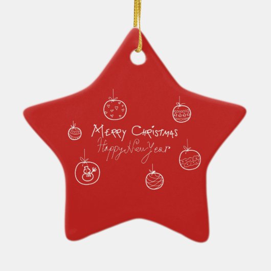 Saggitarius Gebied Astrologie Cute Tekening Ce Keramisch Ornament (Achterkant)