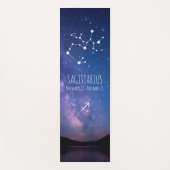 Saggitarius | Gepersonaliseerde zodische astrologi Yogamat (Voorkant)