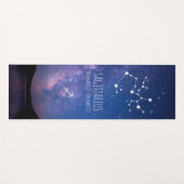 Saggitarius | Gepersonaliseerde zodische astrologi Yogamat (Voorkant (horizontaal))