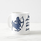 Saggitarius Male Koffiemok (Voorkant links)