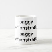 saggy-demonstratie koffiemok (Center)