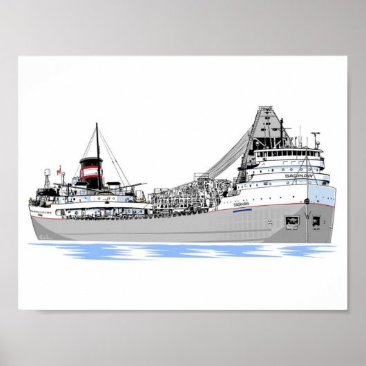 Saginaw Algoma Poster (Voorkant)