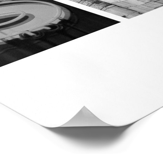 Saginaw Letters Poster (Hoek)