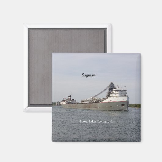 Saginaw magnet (Voorkant / Achterkant)