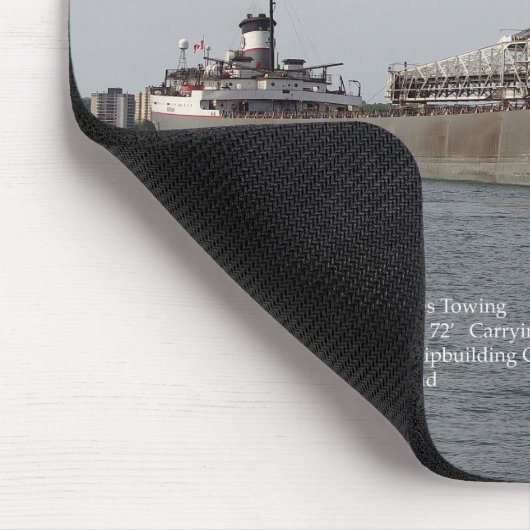 Saginaw mousepad muismat (Hoek)