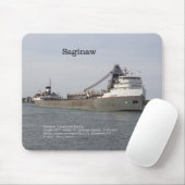 Saginaw mousepad muismat (Met muis)