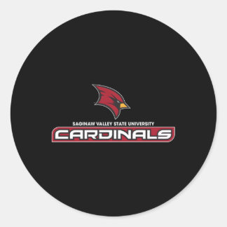 Saginaw Valley staat kardinalen icoon Ronde Sticker