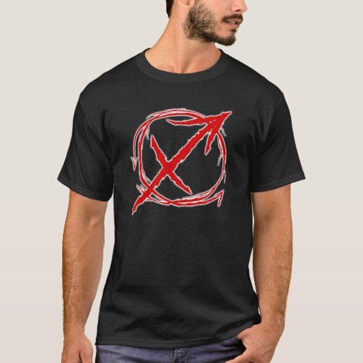 Sagitarius Circle T-Hemden T-shirt (Voorkant)