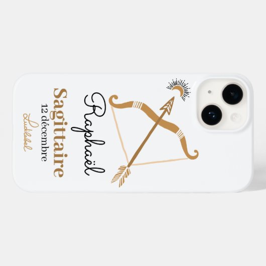 Sagittaire - Signe du Zodiaque iPhone / iPad case (Achterkant (horizontaal))