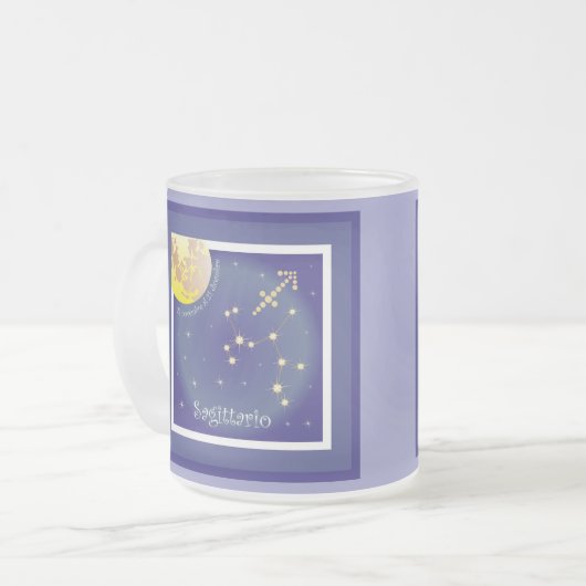 Sagittario 23 novembre al 21 dicembre Tasse Matglas Koffiemok (Voorkant links)