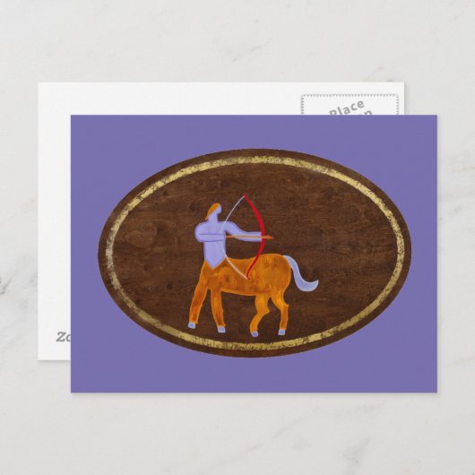 Sagittarius 2008 briefkaart (Voorkant / Achterkant)