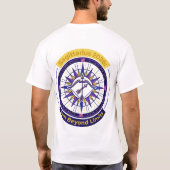 Sagittarius 2026 Zodiac Mandala | Archer Fire Sign T-shirt (Achterkant)