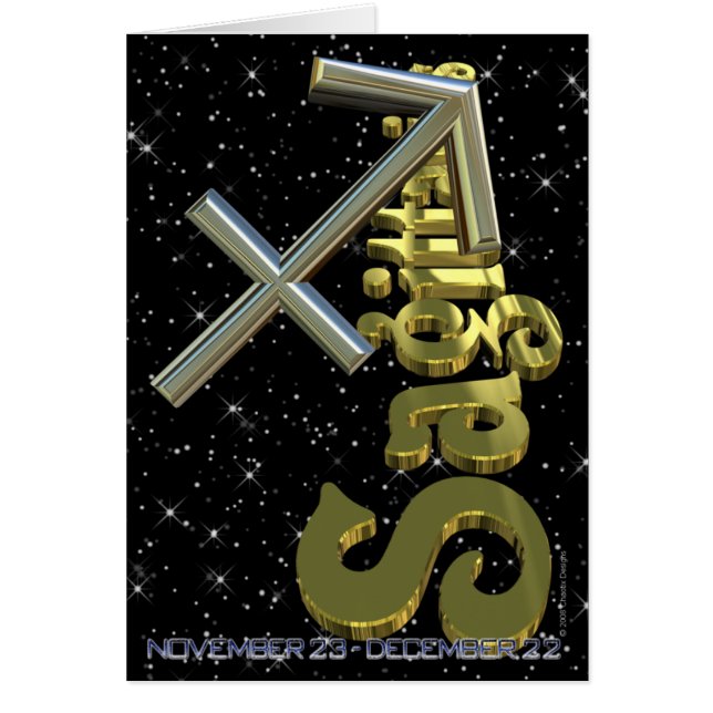 Sagittarius - 23 november t/m 21 december (Voorkant)