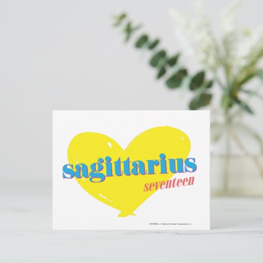 Sagittarius 3 briefkaart (Staand voorkant)