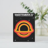 Sagittarius A* Briefkaart (Staand voorkant)