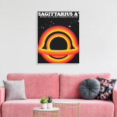 Sagittarius A* Canvas Afdruk (Insitu (Woonkamer))