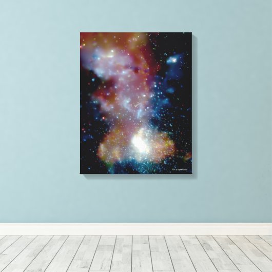 Sagittarius A Canvas Afdruk (Insitu (Houten vloer))