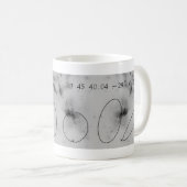 Sagittarius A* Coördinaten Mok (Voorkant rechts)