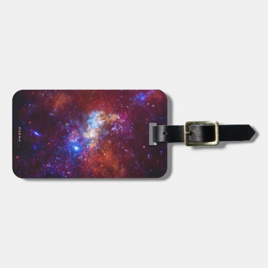 Sagittarius A Milky Way Galaxy Afbeelding Bagagelabel (Voorkant horizontaal)
