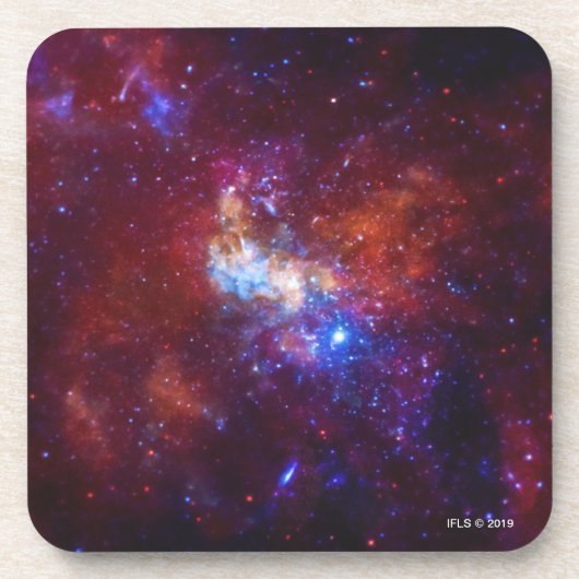 Sagittarius A Milky Way Galaxy Afbeelding Bier Onderzetter (Voorkant)