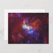 Sagittarius A Milky Way Galaxy Afbeelding Briefkaart (Voorkant / Achterkant)