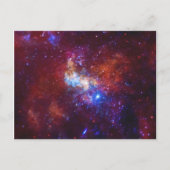 Sagittarius A Milky Way Galaxy Afbeelding Briefkaart (Voorkant)