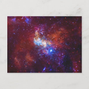 Sagittarius A Milky Way Galaxy Afbeelding Briefkaart