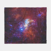 Sagittarius A Milky Way Galaxy Afbeelding Fleece Deken (Voorkant (Horizontaal))