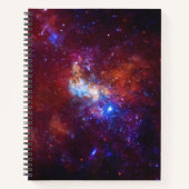 Sagittarius A Milky Way Galaxy Afbeelding Notitieboek (Voorkant)