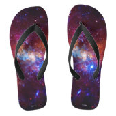 Sagittarius A Milky Way Galaxy Afbeelding Teenslippers (Voetbed)