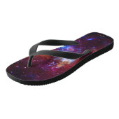 Sagittarius A Milky Way Galaxy Afbeelding Teenslippers (Schuin)