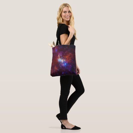 Sagittarius A Milky Way Galaxy Afbeelding Tote Bag (Op model)