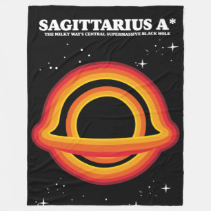 Sagittarius A* Poster Fleece Deken