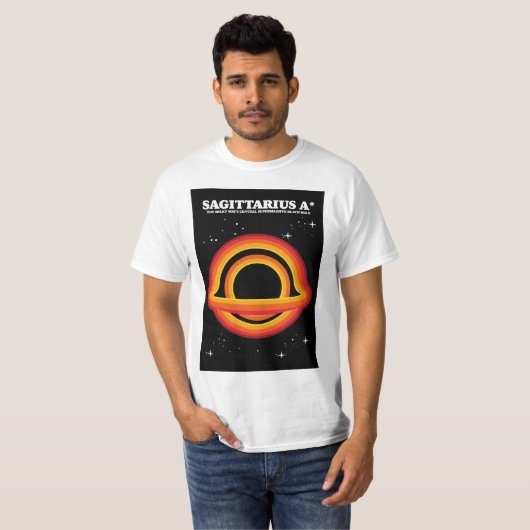 Sagittarius A* T-shirt (Voorkant volledig)