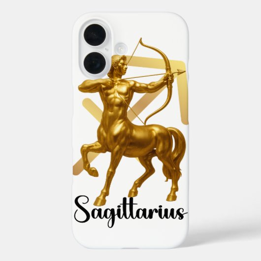Sagittarius Apple iPhone Case (Achterkant)