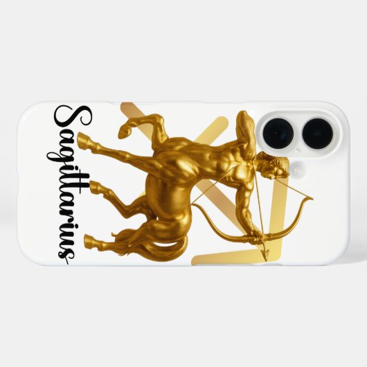 Sagittarius Apple iPhone Case (Achterkant (horizontaal))