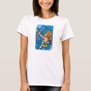 Sagittarius Archer in de nacht T-shirt